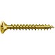 Vis universelle SPAX SeKo cruciforme Z 4,5x 80 galvanisé Jaune (Par 100)