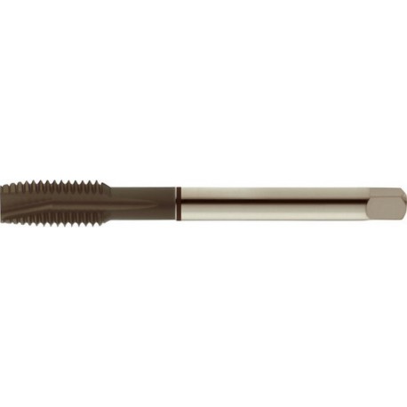Taraud mécanique pour trous débouchants, revêtement TiAIN, DIN 376 B, Filetage M14, Pas 2,0 mm, Long. totale : 110 mm, queue Ø 11,0 mm