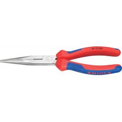 Pince a bec droite bi matière 200 mm -.2612 SB Knipex