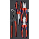 Coffret de pinces 4 pièces - Knipex WZ KN 50
