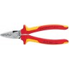 Pince a dénuder 180mm VDE0,25-16mm2 2K Knipex