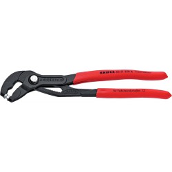 KNIPEX 85 51 250 A Pince a colliers autoserrants grise atramentisée gainées en plastique antidérapant 250 mm