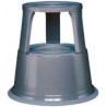 Tabouret marchepied mobile Metal gris