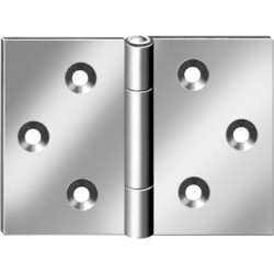 Charnière large 100x145mm Nr. 504100Z (Par 10)