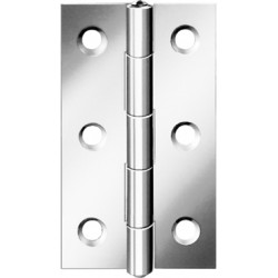 Charnière étroite 80x41 mm Acier inoxidable (Par 10)