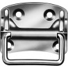 Poignée acier e 120x85mm Nr.1328120Z (Par 10)