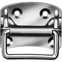 Poignée acier 100x80 mm Acier inoxidable (Par 5)