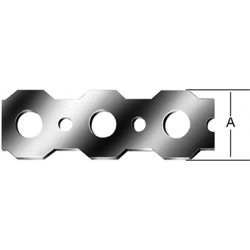 Ruban perforée 10 M 16x0,9mm Nr. 1403016Zf (Par 5)