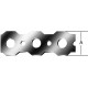 Ruban perforée 10 M 12x0,9mm Nr. 1403012Zf (Par 5)