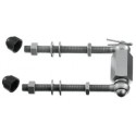 Suspension réglable Torge M 16, 180 mm