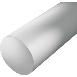 Tube rond alu 1000/5mm argent