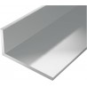 Profil d'angle en aluminium 1000/20x10mm argent