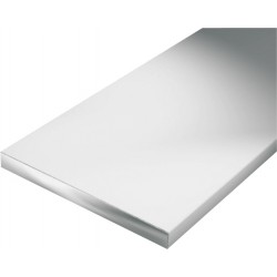 Plat Aluminium 2000/20x2mm argent