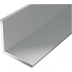 Profil d'angle en aluminium 2000/15x15mm argent
