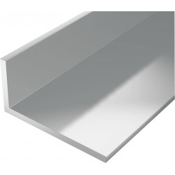 Profil d'angle en aluminium 2000/15x10mm argent