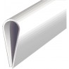 Profilé plastique 1000/15mm blanc