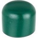 Capuchons de poteau Alberts plastique vert 38 mm (Par 20)
