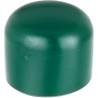 Capuchons de poteau Alberts plastique vert 38 mm (Par 20)