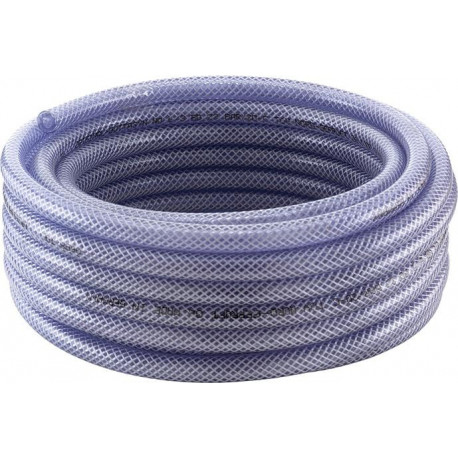 Tuyau en tissu PVC APDatec 81. transparent. 13x3.5mm 25m APD
