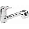 Sanitop-Wingenroth 77105 4 Soul Robinet mitigeur a poignée unique pour évier de cuisine avec douchette Chromé