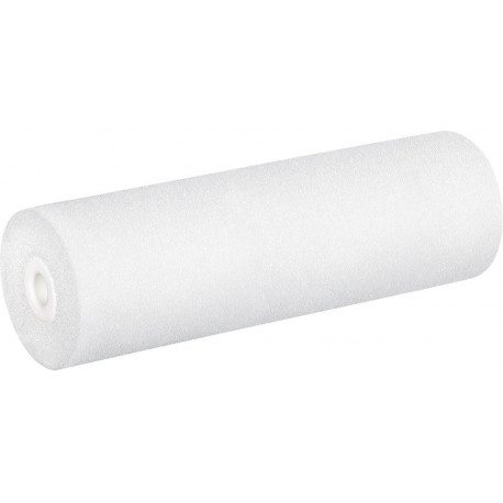 Rouleau mousse laque 2 pièces 11 cm blanc droit