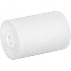 Rouleau mousse laque 2 pièces blanc 5 cm