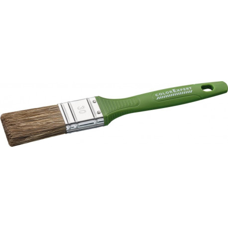 Pinceau plat mélange de poils naturels 30mm 6. Force plastique