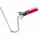Support 8 mm pour rouleaux de 25 cm Manche 3K (par 10)