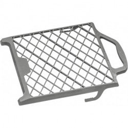 Grille égouttage peintre 22x25 cm plastique gris