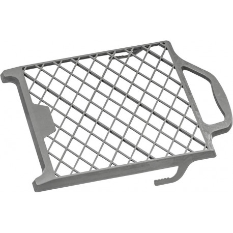 Grille égouttage peintre 22x25 cm plastique gris