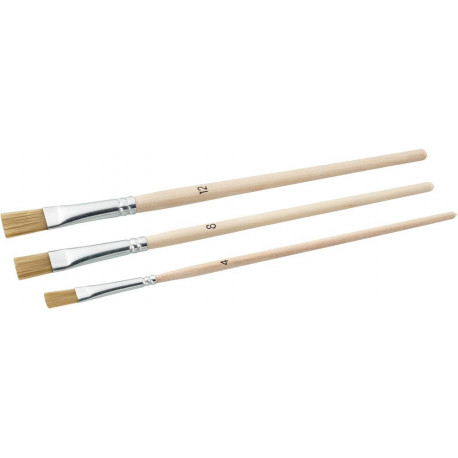 Ensemble de pinceaux d'artiste 3 pcs. 08/04/12