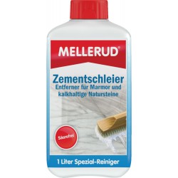 Dissolvant de voile de ciment pour marbre et pierre naturelle calcaire 1 l. 1L MELLERUD (Par 4)