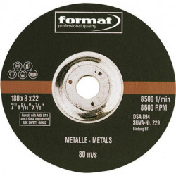 Disque abrasif offset acier/fonte 115x6mm