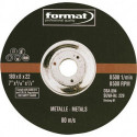 Disque abrasif coudé acier/fonte 230x8mm