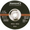 Disque abrasif coudé acier/fonte 230x8mm