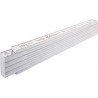 Mètre pliant 2m 1007 blanc Stabila