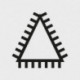 Lime d'atelier DIN7261 C 150mm H1 triangle FORUM