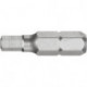 Embout 1/4 DIN3126 C6.3 Hex 2.5x 25mm FORUM extra-rigide