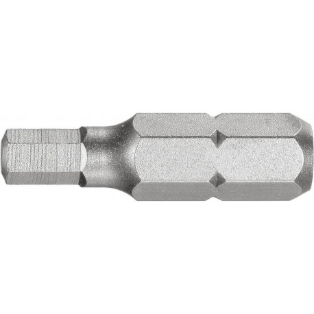 Embout 1/4 DIN3126 C6.3 Hex 6 x 25mm FORUM extra-rigide