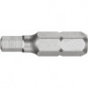 Embout 1/4 DIN3126 C6.3 Hex 8 x 25mm FORUM extra-rigide