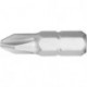 Embout 1/4 DIN3126 C6.3 PH3x 25mm FORUM extra-rigide