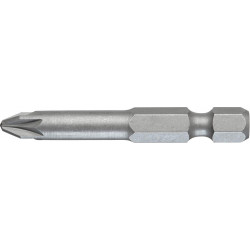 Embout 1/4 DIN3126 E6.3 PZ3x 50mm FORUM extra-rigide