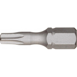 Embout 1/4 DIN3126 C6.3 T15x 25mm Torsion FORUM