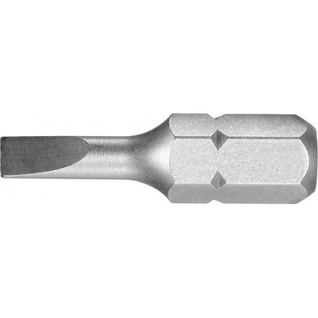Embout 1/4 DIN3126 C6.3 3.5x0.6x 25mm FORUM extra-rigide