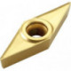 Plaquettes indexables pour Alu VCGT 160408 AL KNH 9010 (Par 10)