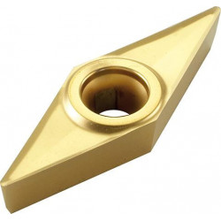 Plaquettes indexables pour Alu VCGT 160408 AL KNH 9010 (Par 10)