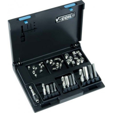 Kit de réparation des filets, V-COIL rapid, Contenu : M6-M10