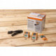 Set clips HECO 50 pièces 150 pièces 4.0x25.100 pièces 4.0x30