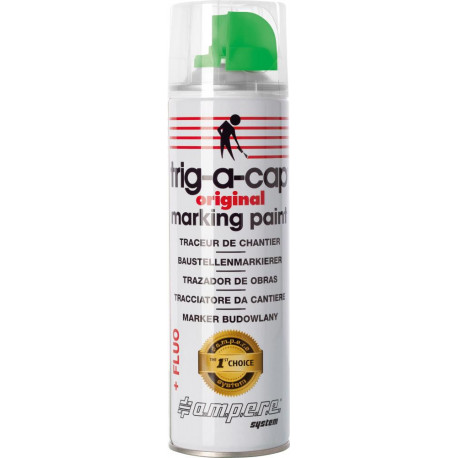 Aérosol de marquage de construction t-a-c 500ml Vert fluo
