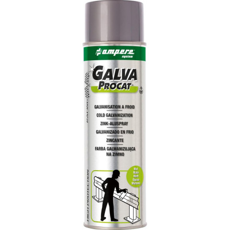 Spray zinc Galva Procat 500 ml mat
